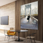 Bridge to New York 2 by Julia Purinton on GIANT ART - grey everyday life