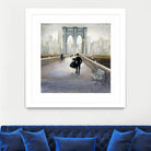 Bridge to New York 2 by Julia Purinton on GIANT ART - grey everyday life