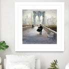 Bridge to New York 2 by Julia Purinton on GIANT ART - grey everyday life