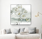 Gold Dust I by Chris Paschke on GIANT ART - yellow floral