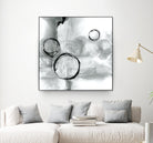 Full Circle I Gray by Chris Paschke on GIANT ART - grey abstract
