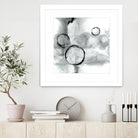 Full Circle I Gray by Chris Paschke on GIANT ART - grey abstract