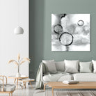 Full Circle I Gray by Chris Paschke on GIANT ART - grey abstract