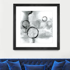 Full Circle I Gray by Chris Paschke on GIANT ART - grey abstract