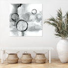 Full Circle I Gray by Chris Paschke on GIANT ART - grey abstract