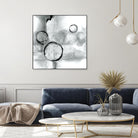 Full Circle I Gray by Chris Paschke on GIANT ART - grey abstract