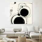Planetary III by Shirley Novak on GIANT ART - beige abstract
