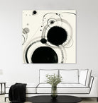 Planetary III by Shirley Novak on GIANT ART - beige abstract