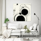 Planetary III by Shirley Novak on GIANT ART - beige abstract