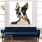 Snug Watercolor by Avery Tillmon on GIANT ART - brown animals