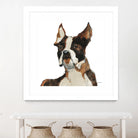 Snug Watercolor by Avery Tillmon on GIANT ART - brown animals