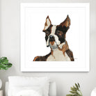 Snug Watercolor by Avery Tillmon on GIANT ART - brown animals