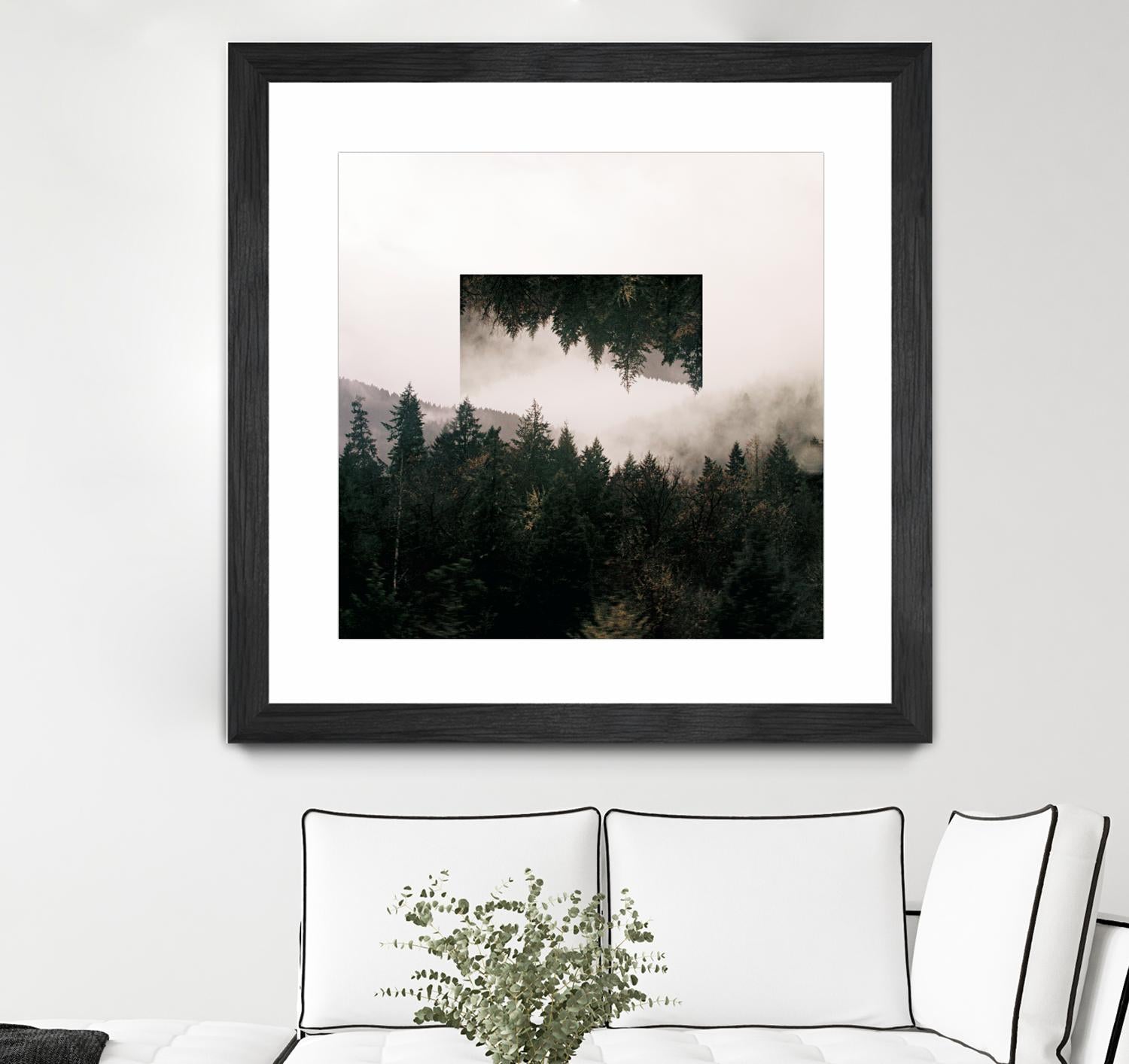 Reflected Landscape I by Laura Marshall on GIANT ART - white photo art