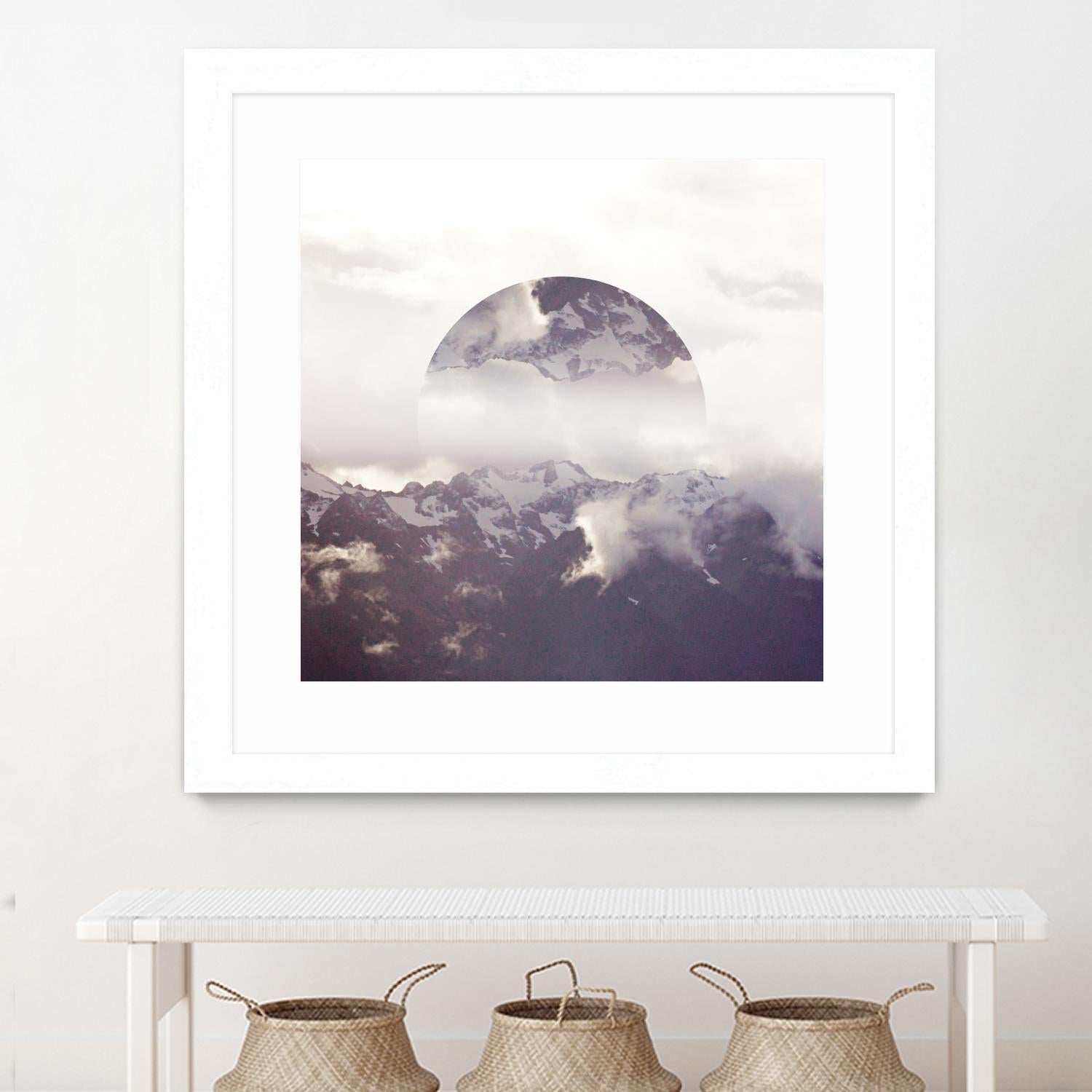 Reflected Landscape IV by Laura Marshall on GIANT ART - white photo art