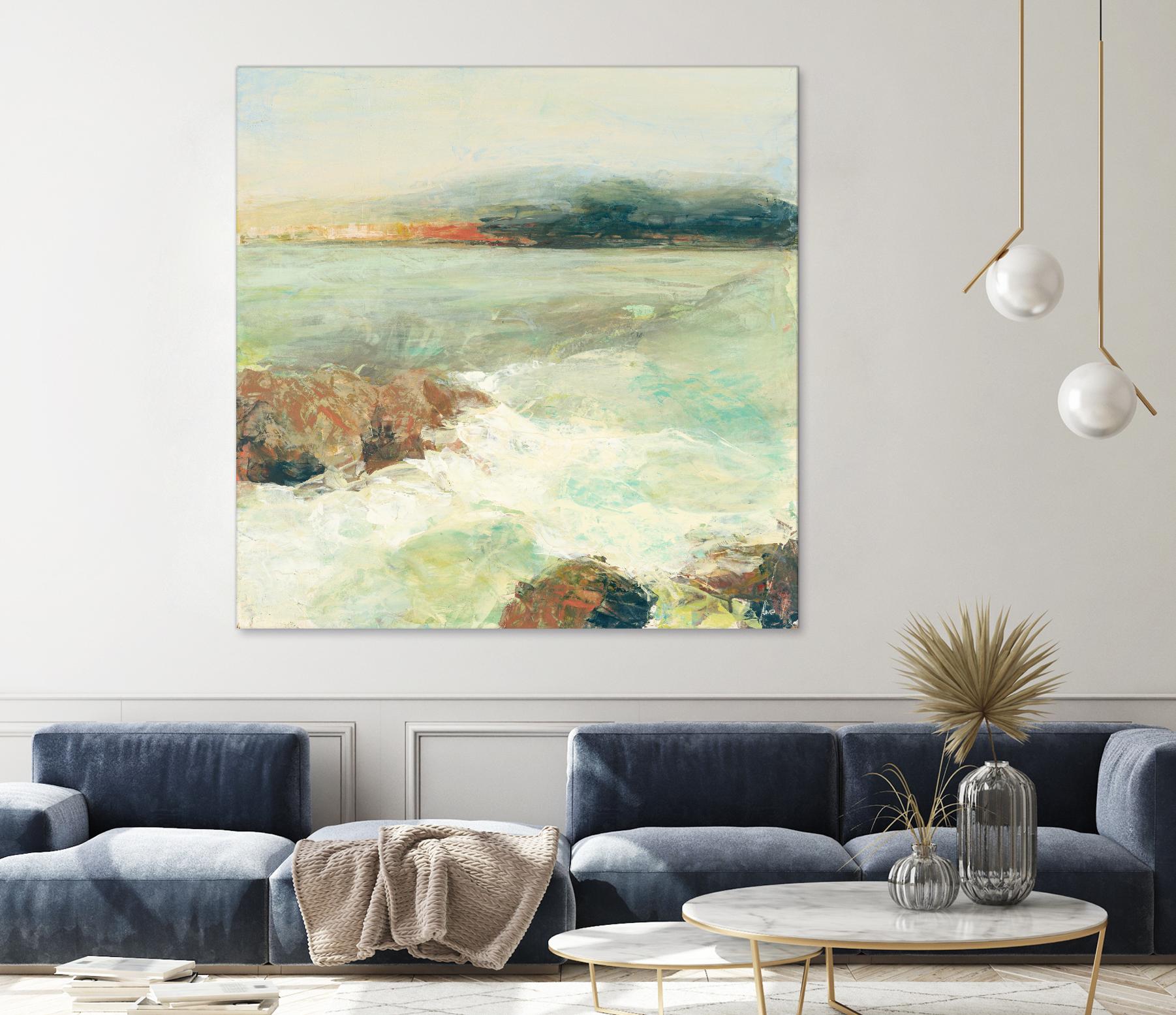 Point Lobos Crop by Julia Purinton on GIANT ART - brown abstract
