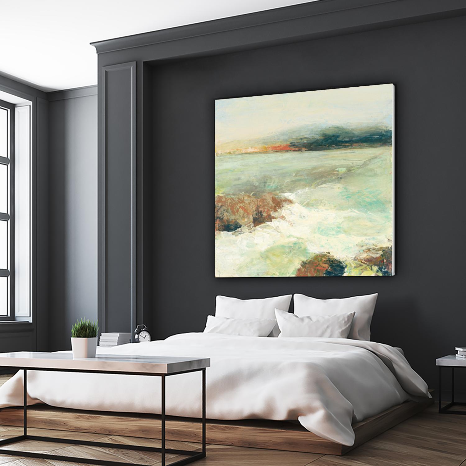 Point Lobos Crop by Julia Purinton on GIANT ART - brown abstract