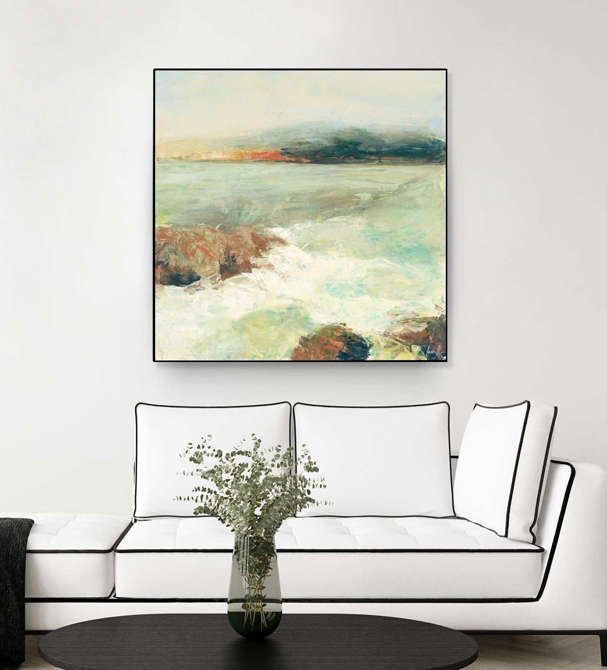Point Lobos Crop by Julia Purinton on GIANT ART - brown abstract