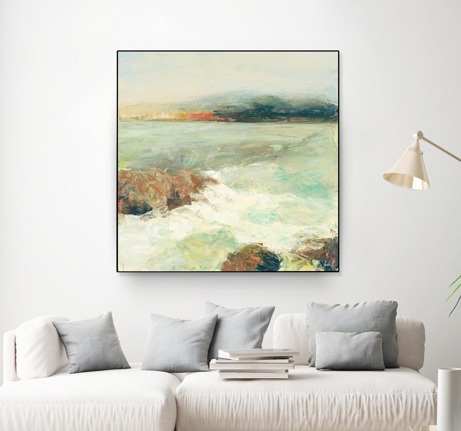Point Lobos Crop by Julia Purinton on GIANT ART - brown abstract