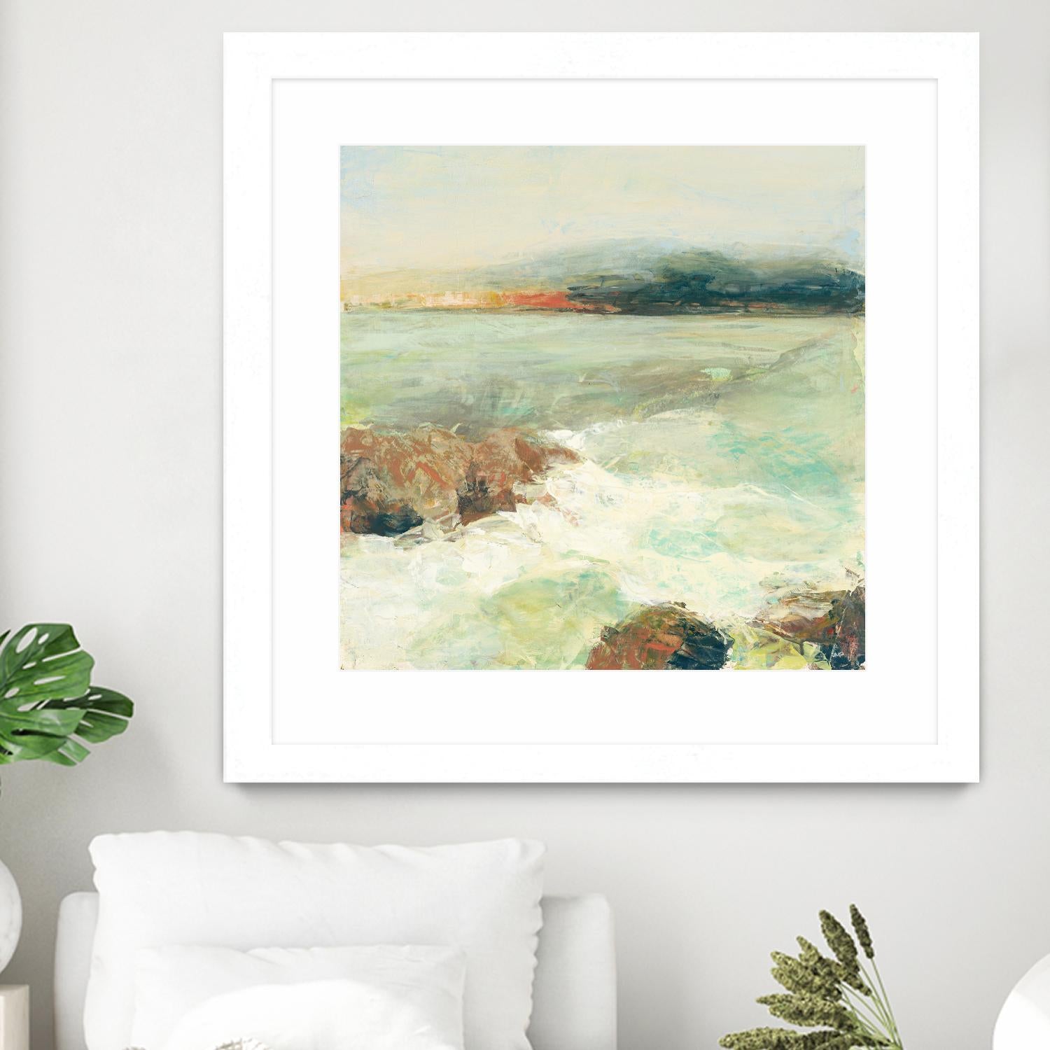 Point Lobos Crop by Julia Purinton on GIANT ART - brown abstract