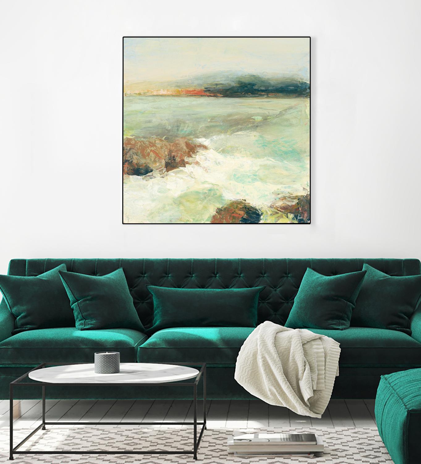 Point Lobos Crop by Julia Purinton on GIANT ART - brown abstract