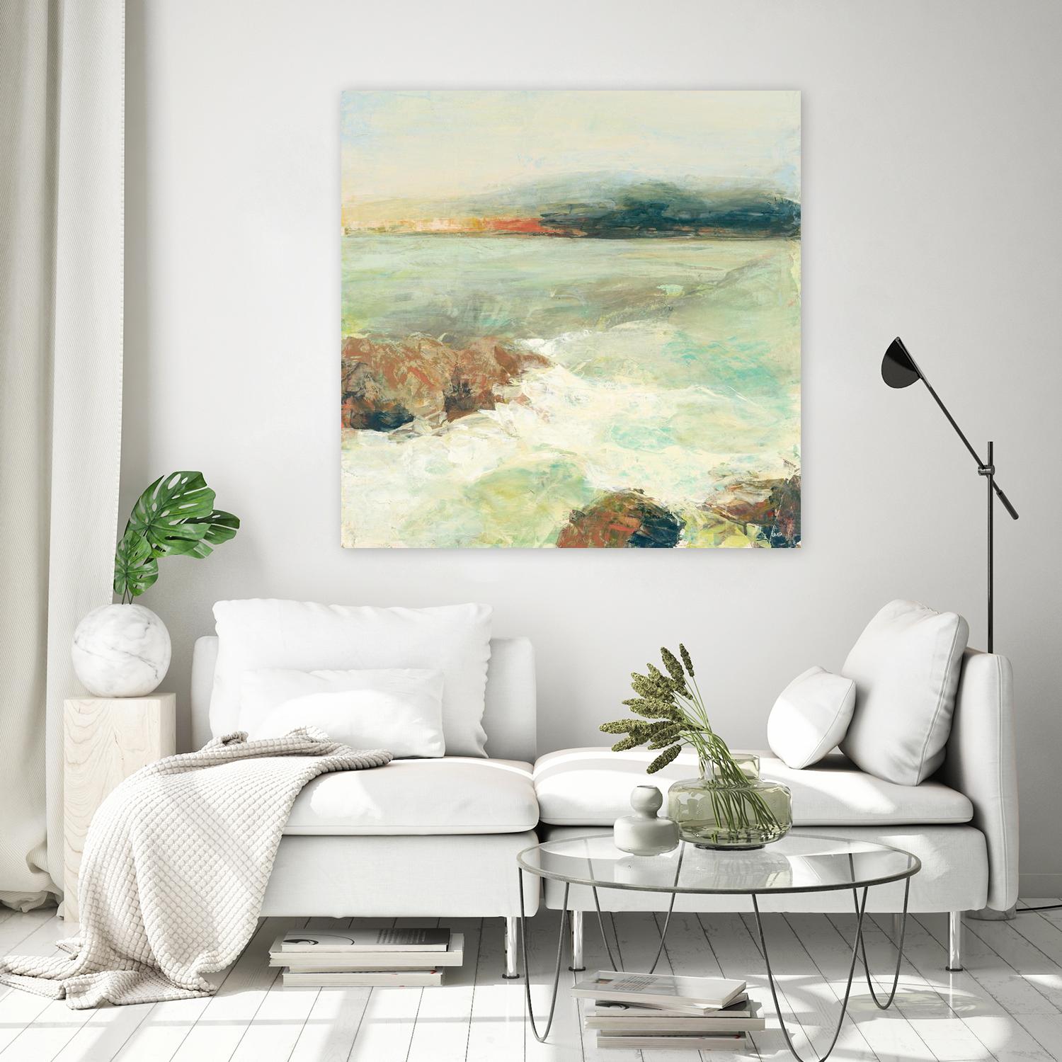 Point Lobos Crop by Julia Purinton on GIANT ART - brown abstract