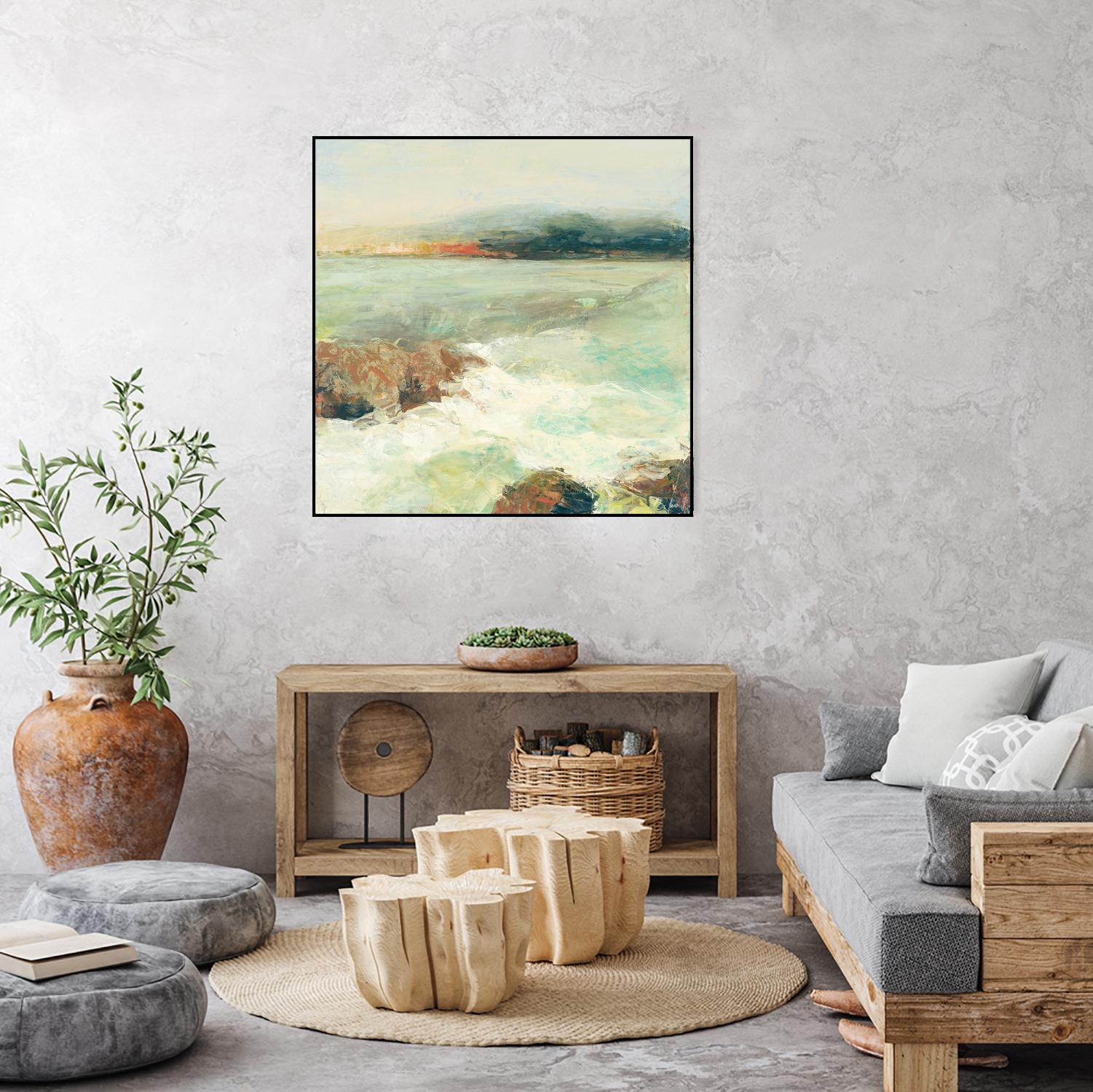 Point Lobos Crop by Julia Purinton on GIANT ART - brown abstract