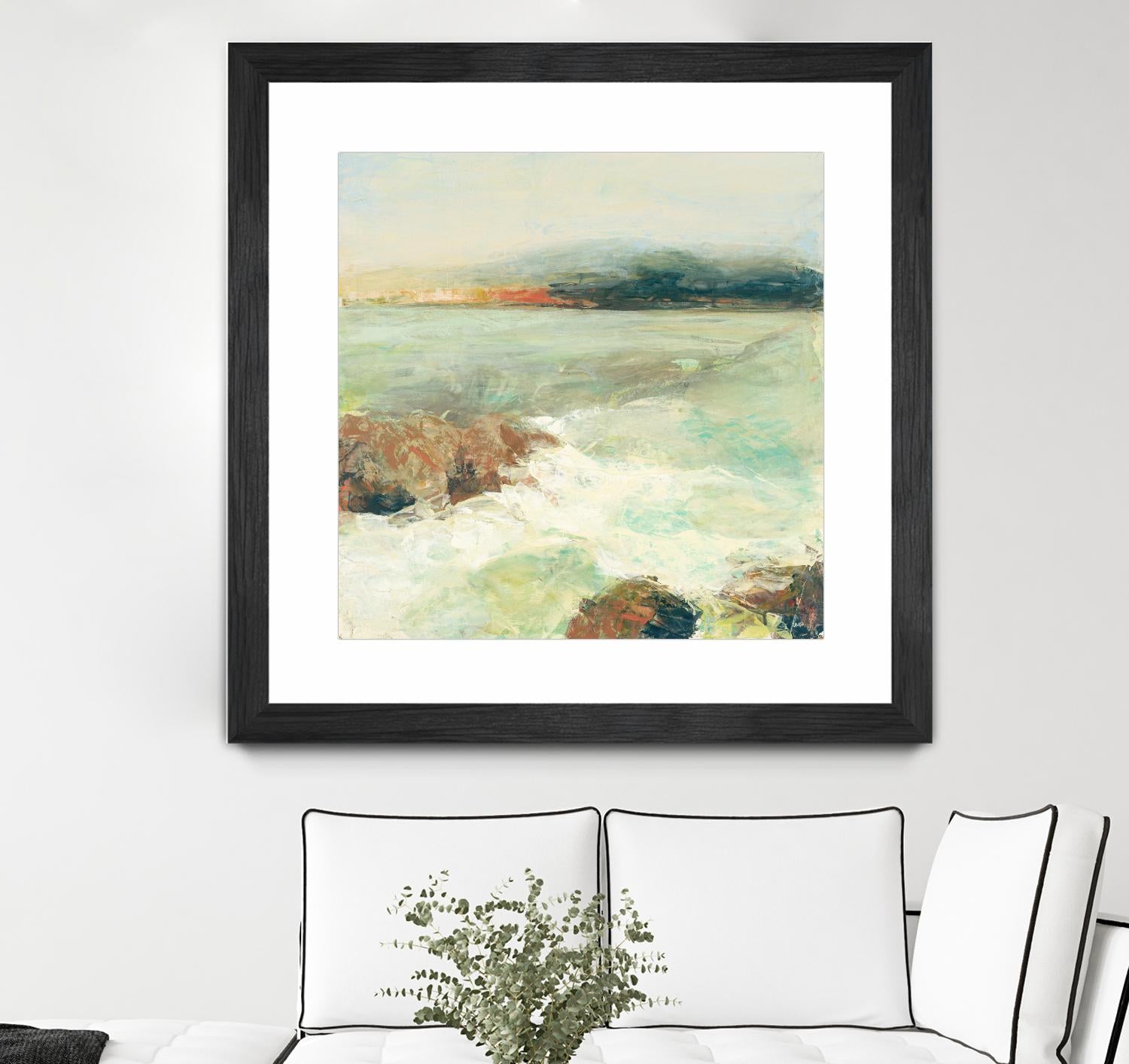 Point Lobos Crop by Julia Purinton on GIANT ART - brown abstract