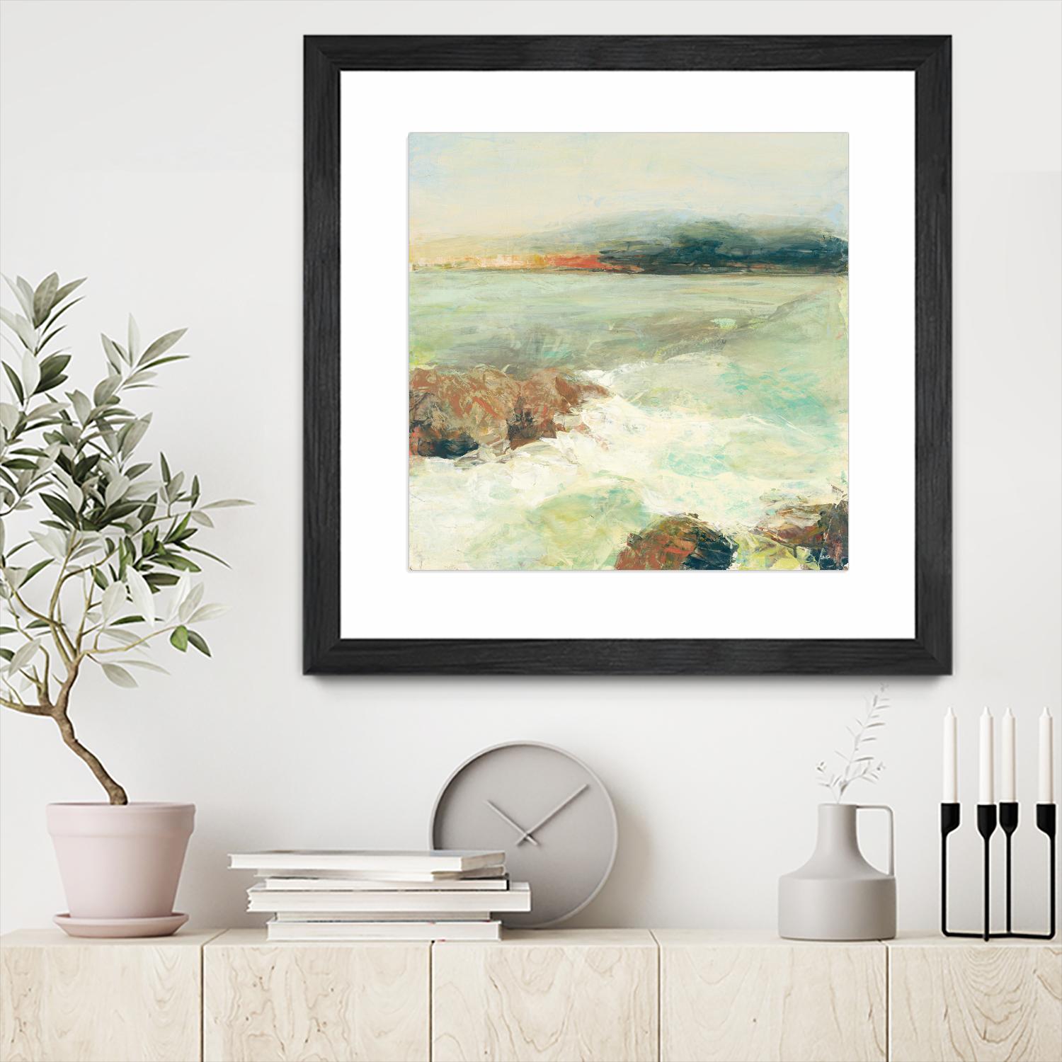 Point Lobos Crop by Julia Purinton on GIANT ART - brown abstract