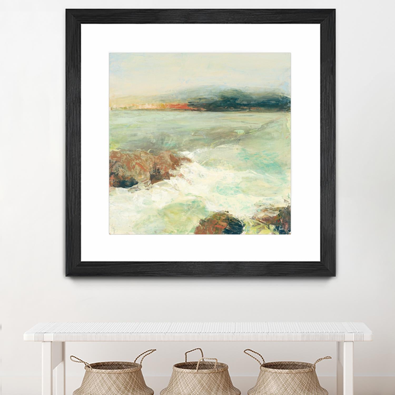 Point Lobos Crop by Julia Purinton on GIANT ART - brown abstract
