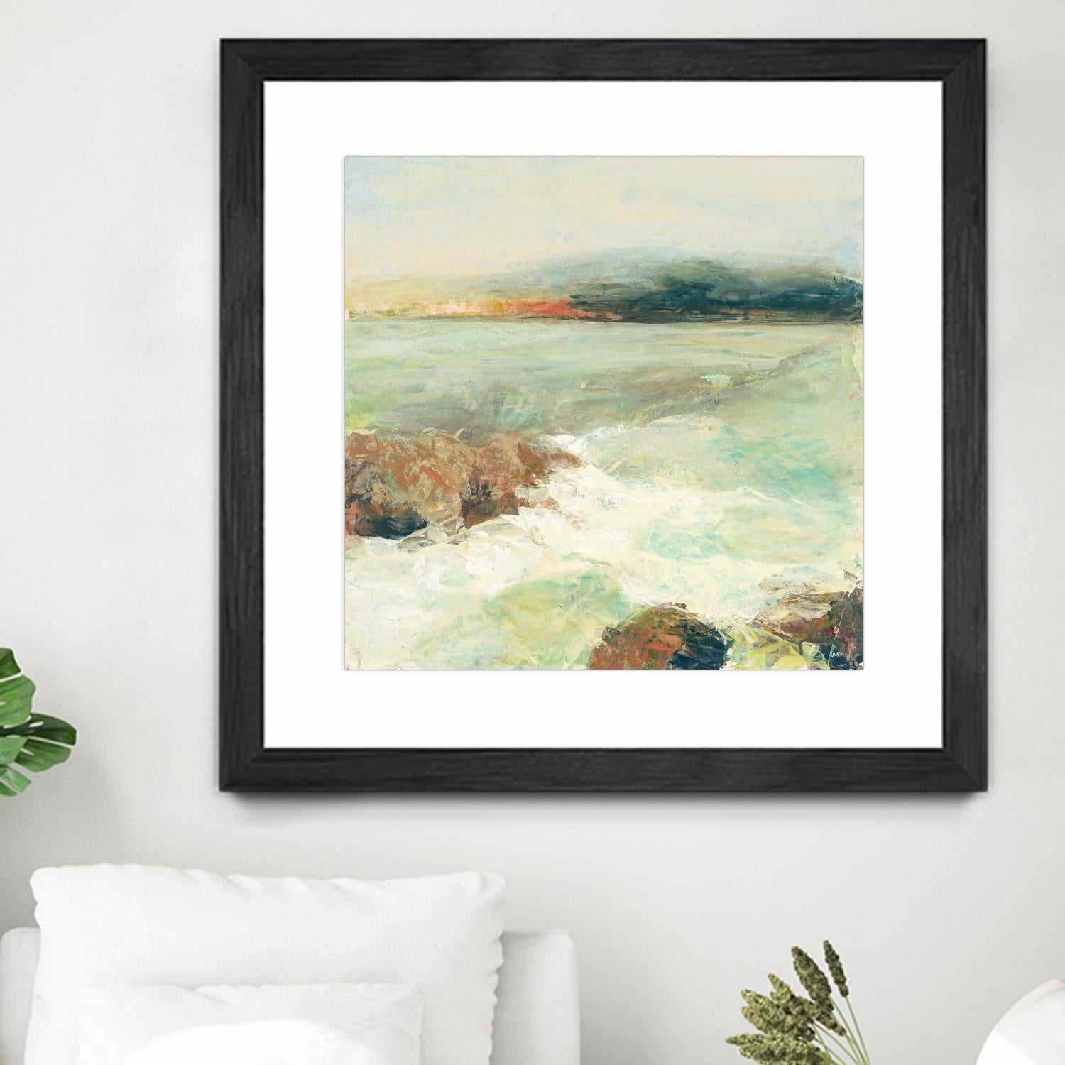 Point Lobos Crop by Julia Purinton on GIANT ART - brown abstract