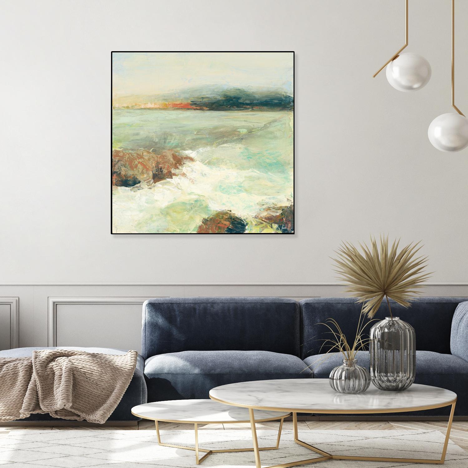 Point Lobos Crop by Julia Purinton on GIANT ART - brown abstract