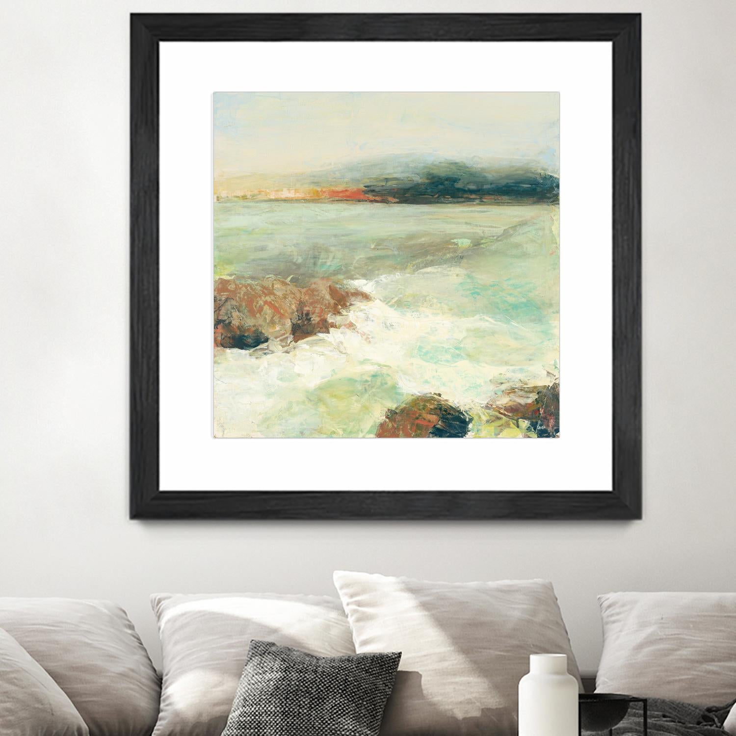 Point Lobos Crop by Julia Purinton on GIANT ART - brown abstract