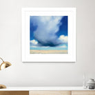 Beach Clouds I by Julia Purinton on GIANT ART - multi coastal & nautical beaches