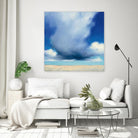 Beach Clouds I by Julia Purinton on GIANT ART - multi coastal & nautical beaches