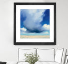 Beach Clouds I by Julia Purinton on GIANT ART - multi coastal & nautical beaches
