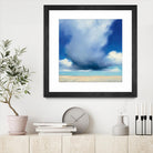 Beach Clouds I by Julia Purinton on GIANT ART - multi coastal & nautical beaches