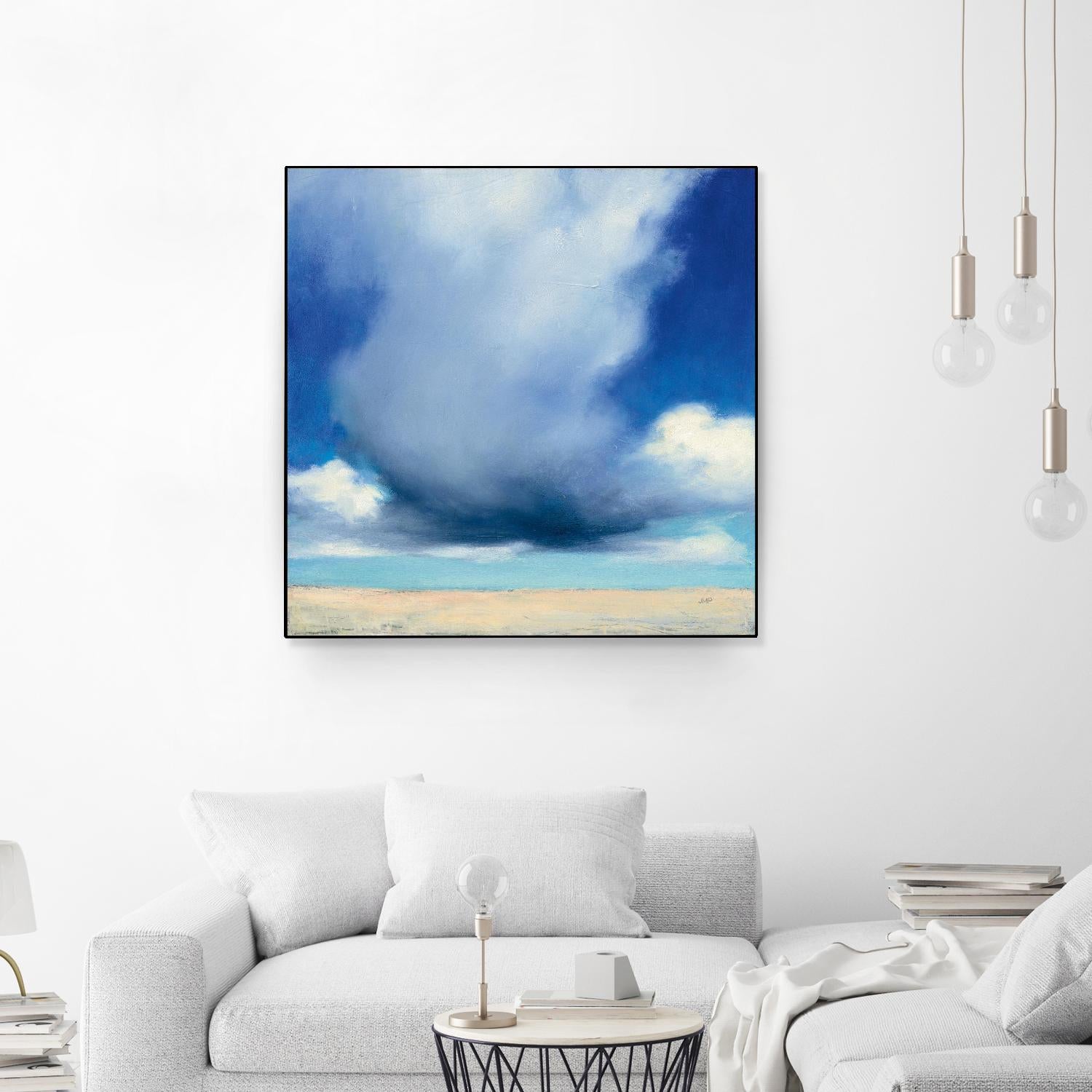 Beach Clouds I by Julia Purinton on GIANT ART - multi coastal & nautical beaches