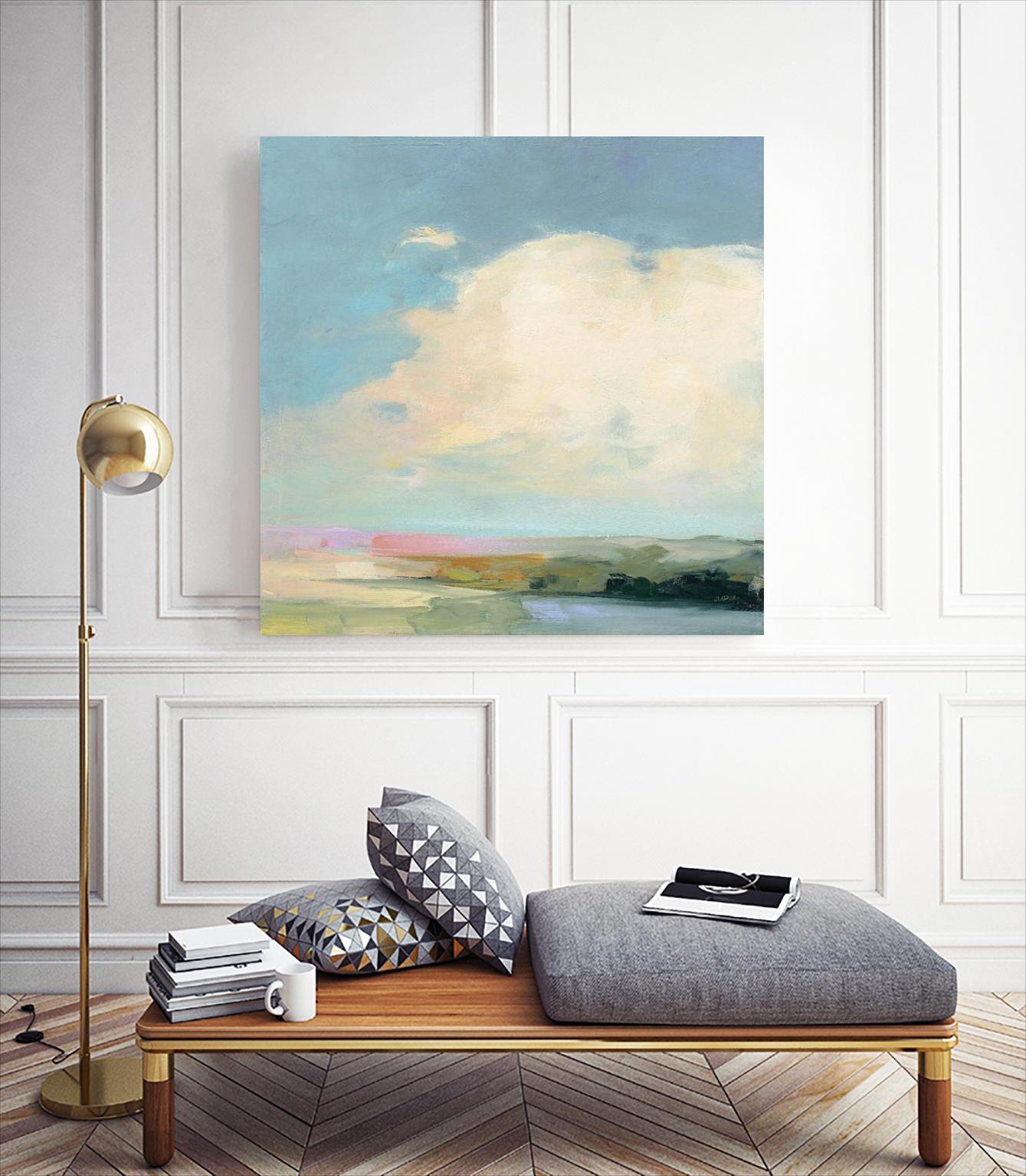 Colorful Horizon II by Julia Purinton on GIANT ART - multi abstract abstract