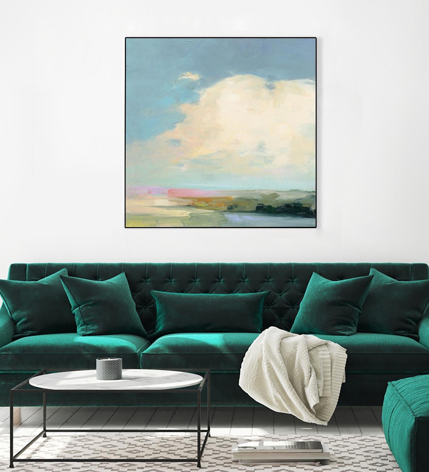 Colorful Horizon II by Julia Purinton on GIANT ART - multi abstract abstract