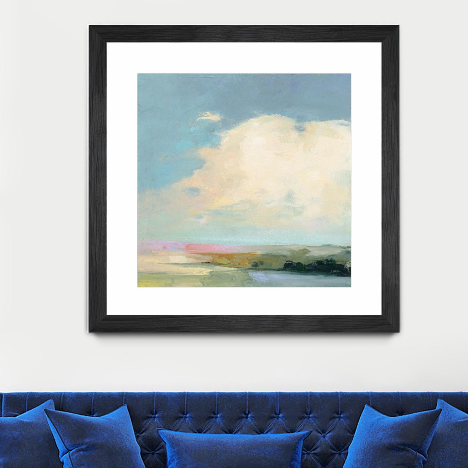 Colorful Horizon II by Julia Purinton on GIANT ART - multi abstract abstract