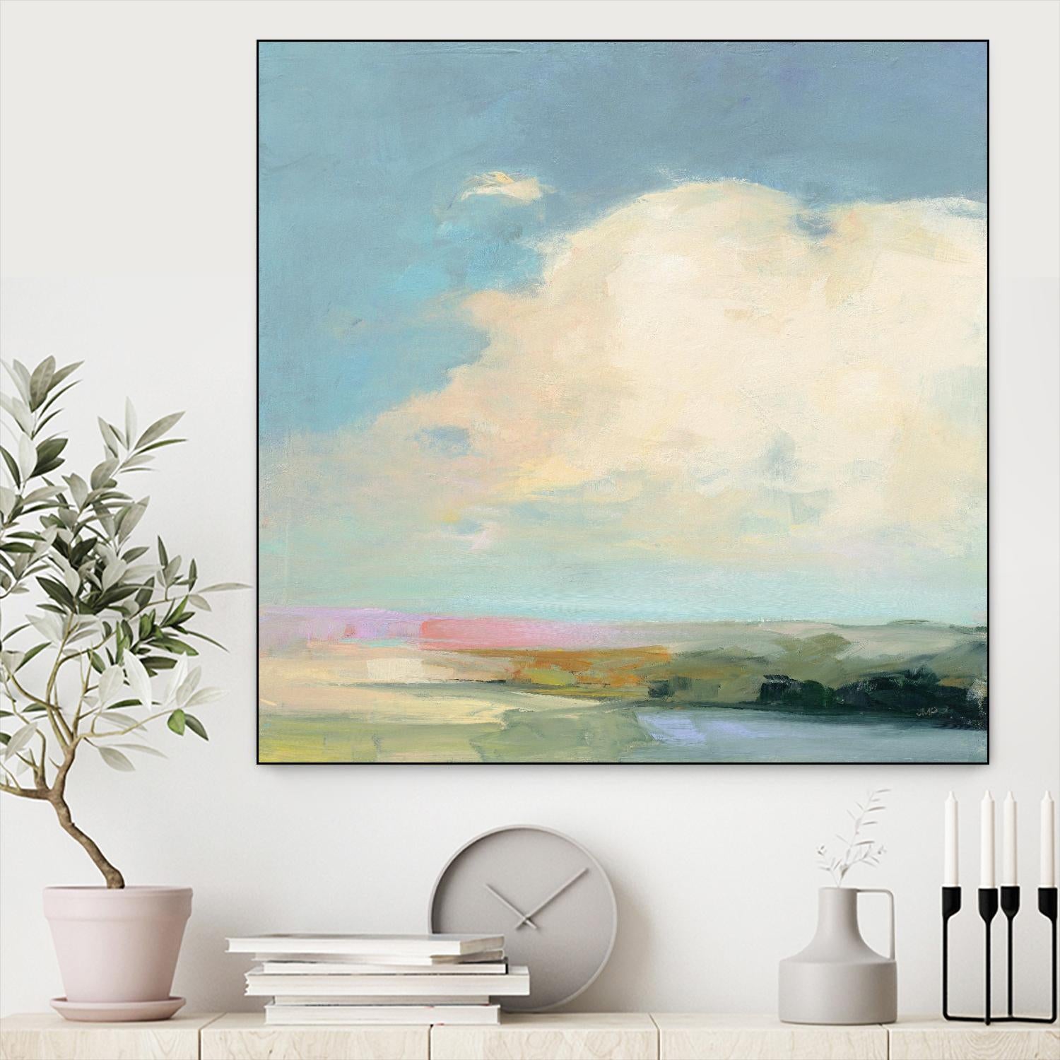 Colorful Horizon II by Julia Purinton on GIANT ART - multi abstract abstract