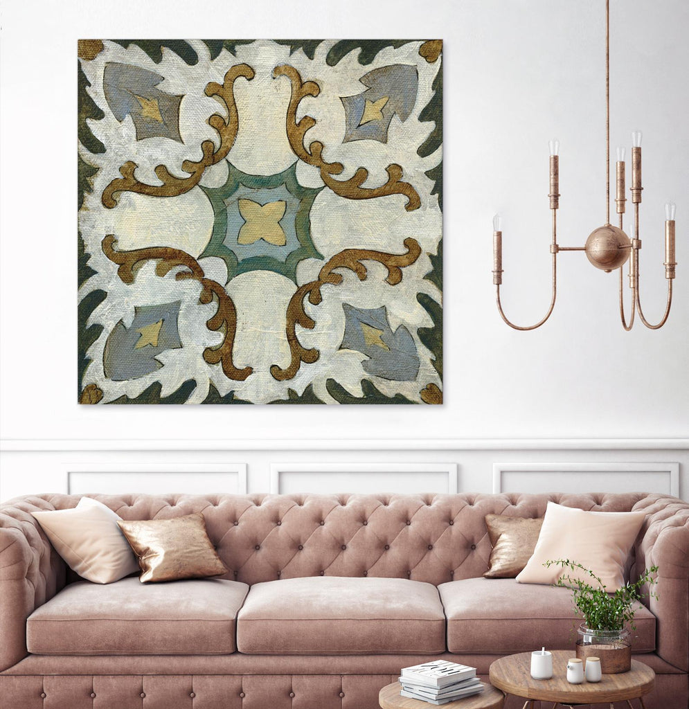 Old World Tile I by Silvia Vassileva on GIANT ART - multi abstract abstract