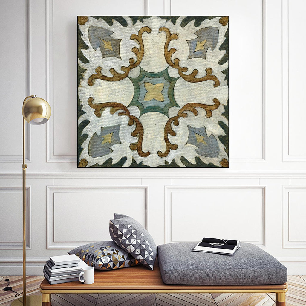 Old World Tile I by Silvia Vassileva on GIANT ART - multi abstract abstract