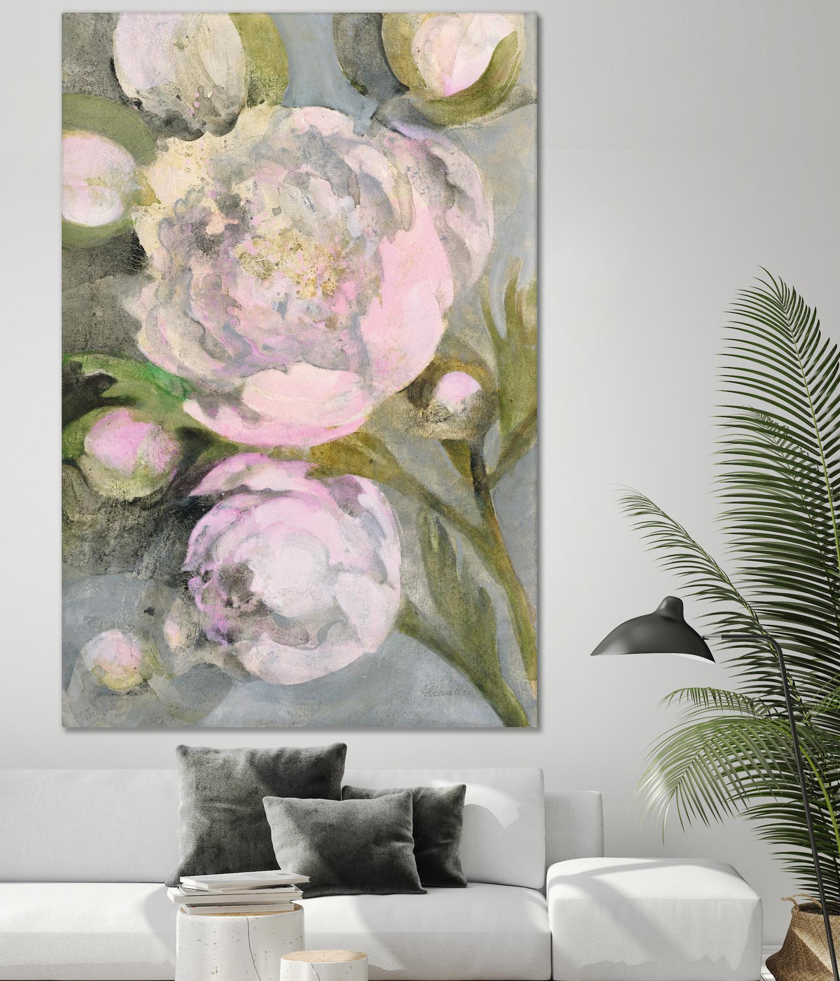 Favorite Peonies by Albena Hristova on GIANT ART - multi florals florals