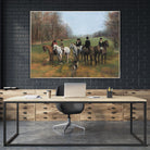 Morning in Millbrook by Albena Hristova on GIANT ART - multi sport beagles