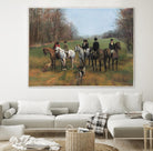 Morning in Millbrook by Albena Hristova on GIANT ART - multi sport beagles