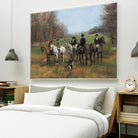 Morning in Millbrook by Albena Hristova on GIANT ART - multi sport beagles