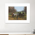 Morning in Millbrook by Albena Hristova on GIANT ART - multi sport beagles