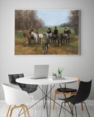 Morning in Millbrook by Albena Hristova on GIANT ART - multi sport beagles