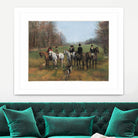 Morning in Millbrook by Albena Hristova on GIANT ART - multi sport beagles